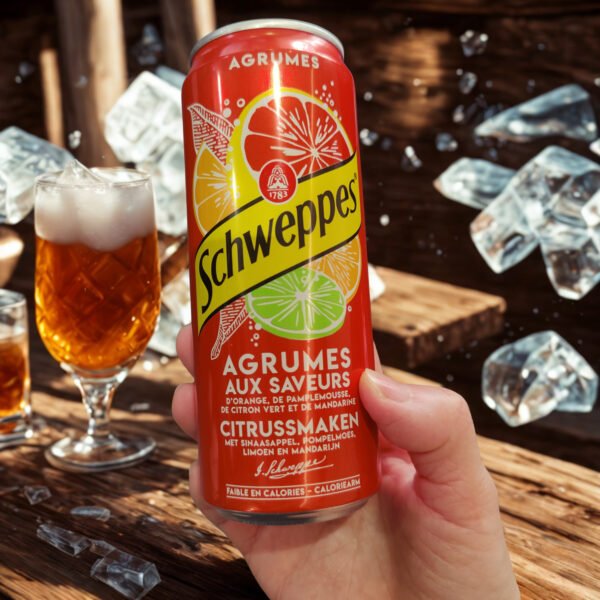 Scheweppes Agrumes canette 33cl